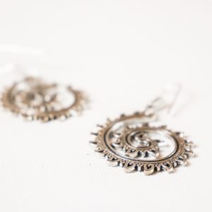 Spirál fülbevaló - Agni