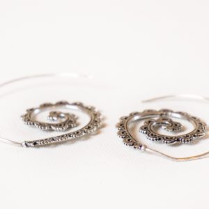 Spirál pávamintás