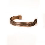 Csavart mintás orvosi mágneses karkötő - Bharata Webshop